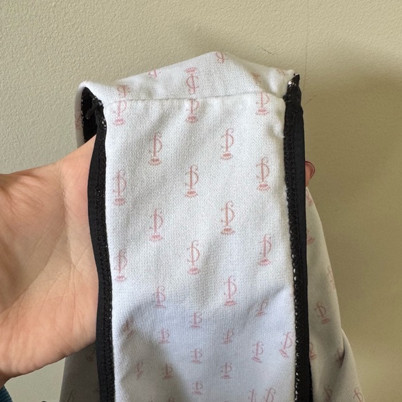 Juicy couture black gold logo high cut scoop back one piece swimsuit - Picture 6 of 6